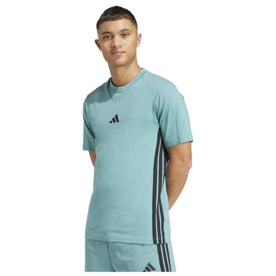 Addias Ανδρική κοντομάνικη μπλούζα Essentials 3-Stripes Single Jersey Tee Addias Ανδρική κοντομάνικη μπλούζα Essentials 3-Stripes Single Jersey Tee